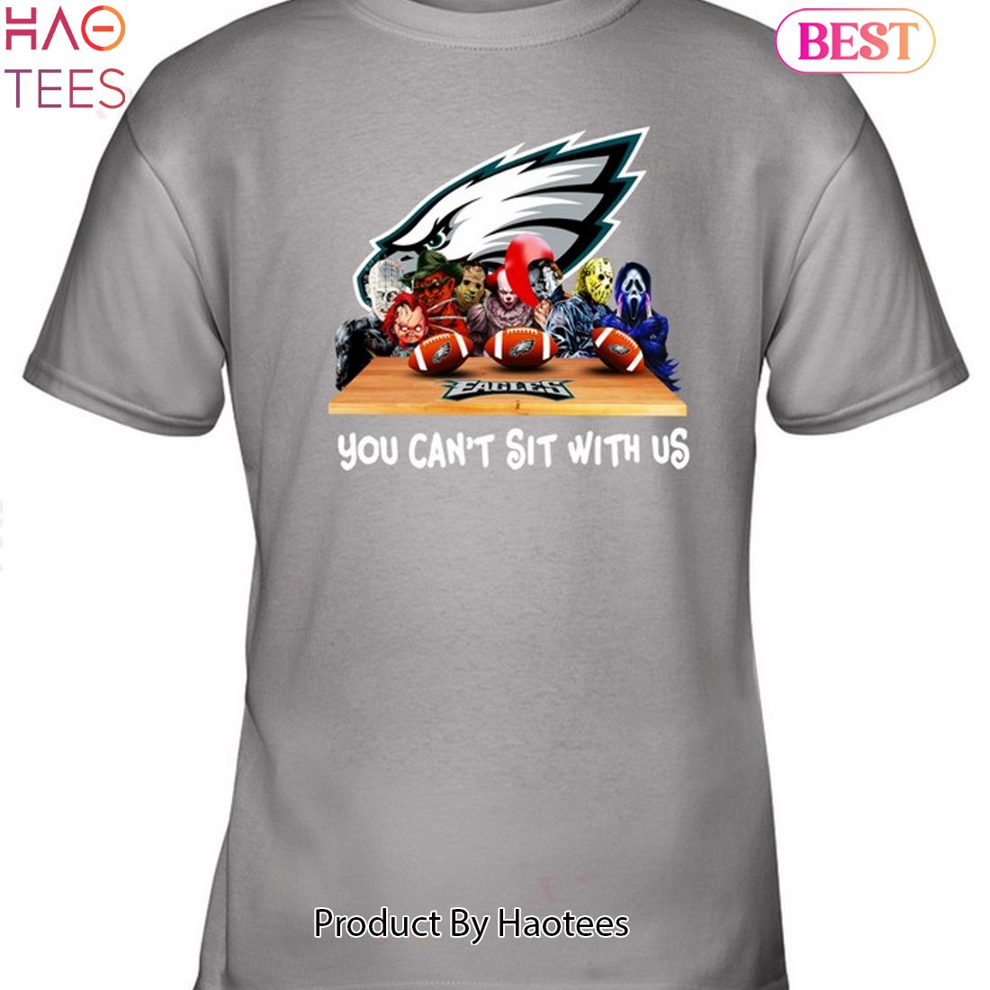 HOT TREND Horror Philadelphia Eagles Unisex T-Shirt HOT TREND Horror Philadelphia Eagles Unisex T-Shirt