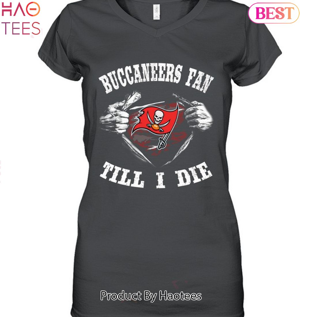 Tampa Bay Buccaneers Family T Shirts On Red