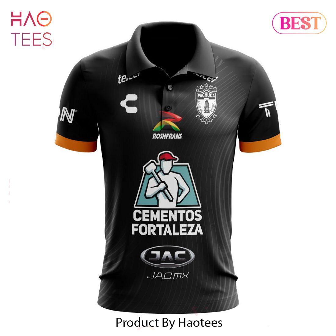 HOT TREND LIGA MX C.F. Pachuca 2023 ? 2024 Away Polo