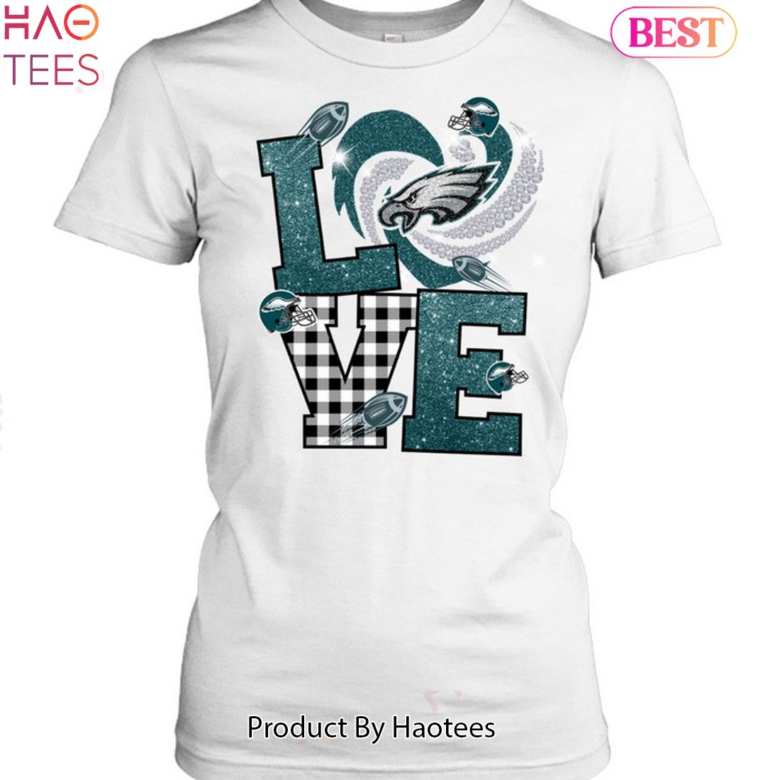HOT TREND Love Philadelphia Eagles Unisex T-Shirt HOT TREND Love Philadelphia Eagles Unisex T-Shirt