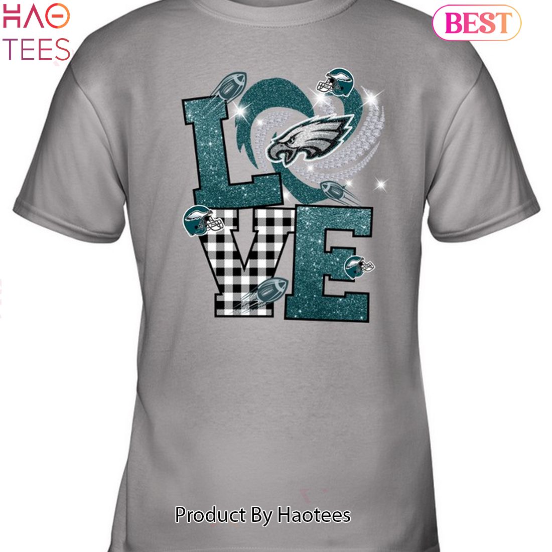 HOT TREND Love Philadelphia Eagles Unisex T-Shirt HOT TREND Love Philadelphia Eagles Unisex T-Shirt
