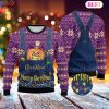 HOT TREND Merry Christmas Coors Light Ugly Sweater