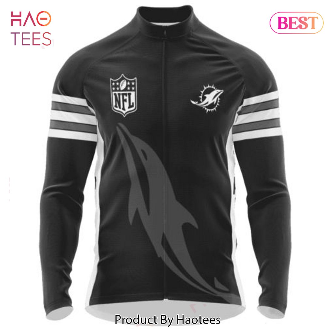 HOT TREND Miami Dolphins Mono Cycling Jersey Hoodie HOT TREND Miami Dolphins Mono Cycling Jersey Hoodie