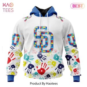 HOT TREND MLB San Diego Padres Special Autism Awareness Design Hoodie