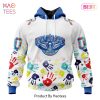 HOT TREND NBA Oklahoma City Thunder Special Autism Awareness Design ST2303 Hoodie