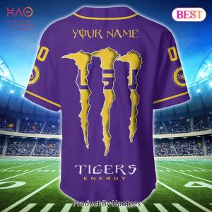HOT TREND NCAA LSU Tigers Baseball Jersey