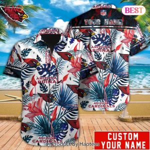 HOT TREND NFL Arizona Cardinals Special Hawaiian Design Button Shirt Hoodie