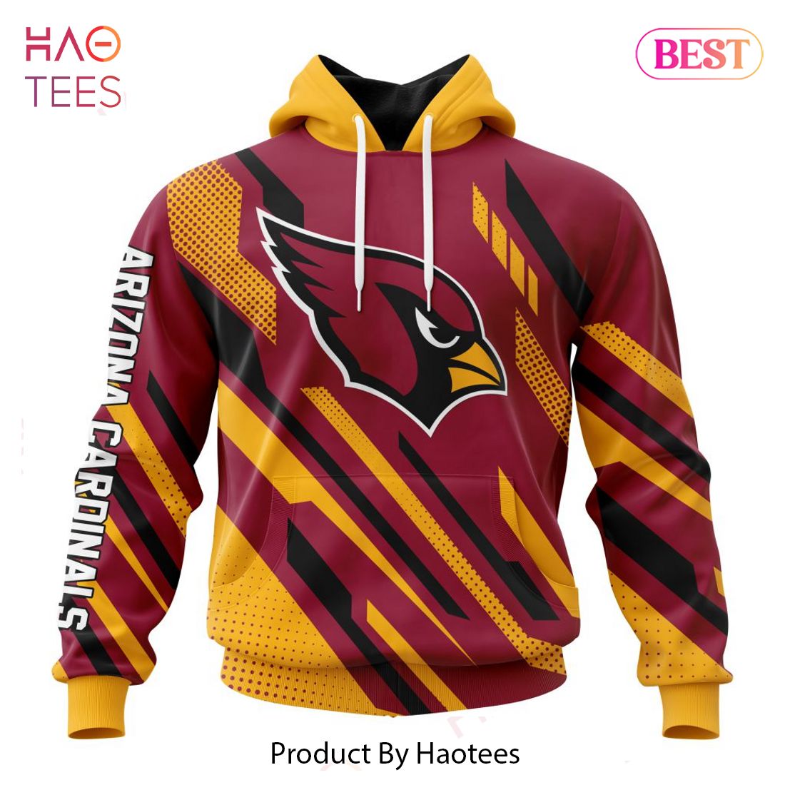 HOT TREND NFL Arizona Cardinals Special MotoCross Concept Hoodie