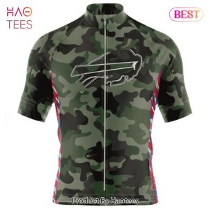 HOT TREND NFL Buffalo Bills Special Camo Design Cycling Jersey Hoodie
