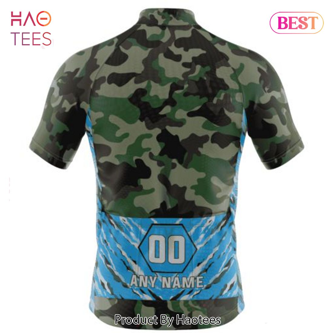 HOT TREND NFL Carolina Panthers Special Camo Design Cycling Jersey Hoodie