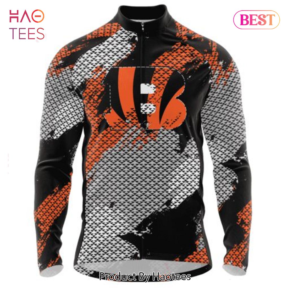 HOT TREND NFL Cincinnati Bengals Special Design Cycling Jersey Hoodie HOT TREND NFL Cincinnati Bengals Special Design Cycling Jersey Hoodie