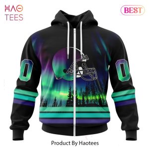 HOT TREND NFL Cleveland Browns Special Design With Northern Lights Hoodie