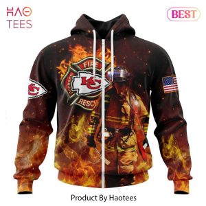 HOT TREND NFL Kansas City Chiefs Honor Firefighters – First Responders Hoodie