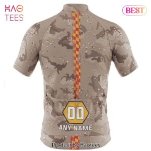 HOT TREND NFL Kansas City Chiefs Special Desert Camo Design Cycling Jersey Hoodie
