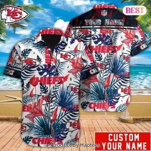 HOT TREND NFL Kansas City Chiefs Special Hawaiian Design Button Shirt Hoodie