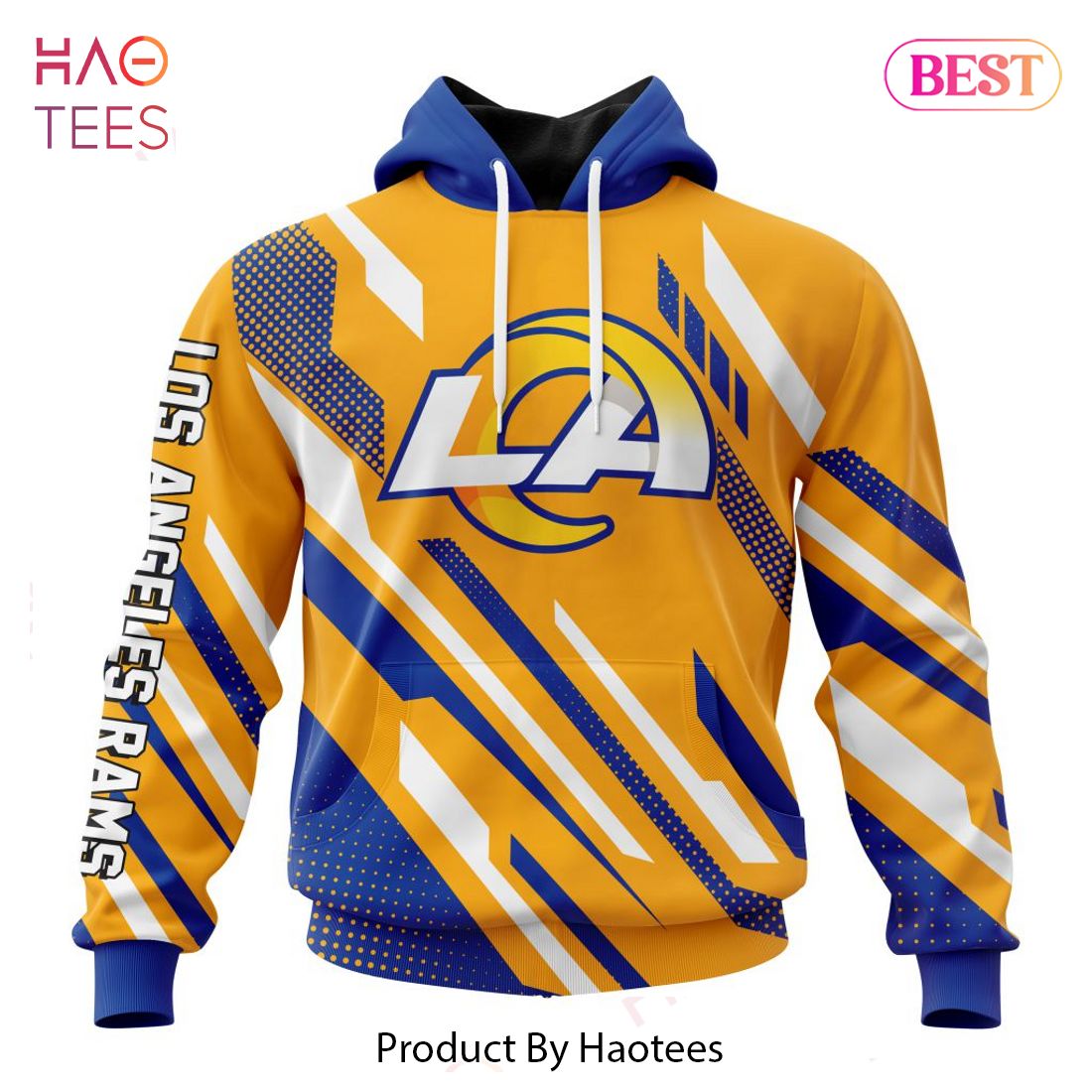 HOT TREND NFL Los Angeles Rams Special MotoCross Concept Hoodie