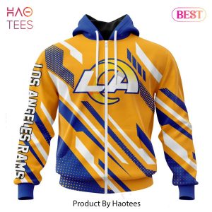 HOT TREND NFL Los Angeles Rams Special MotoCross Concept Hoodie
