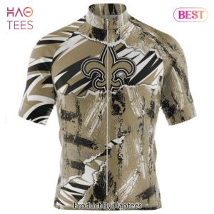 HOT TREND NFL New Orleans Saints Special Mix Stripes Design Cycling Jersey Hoodie