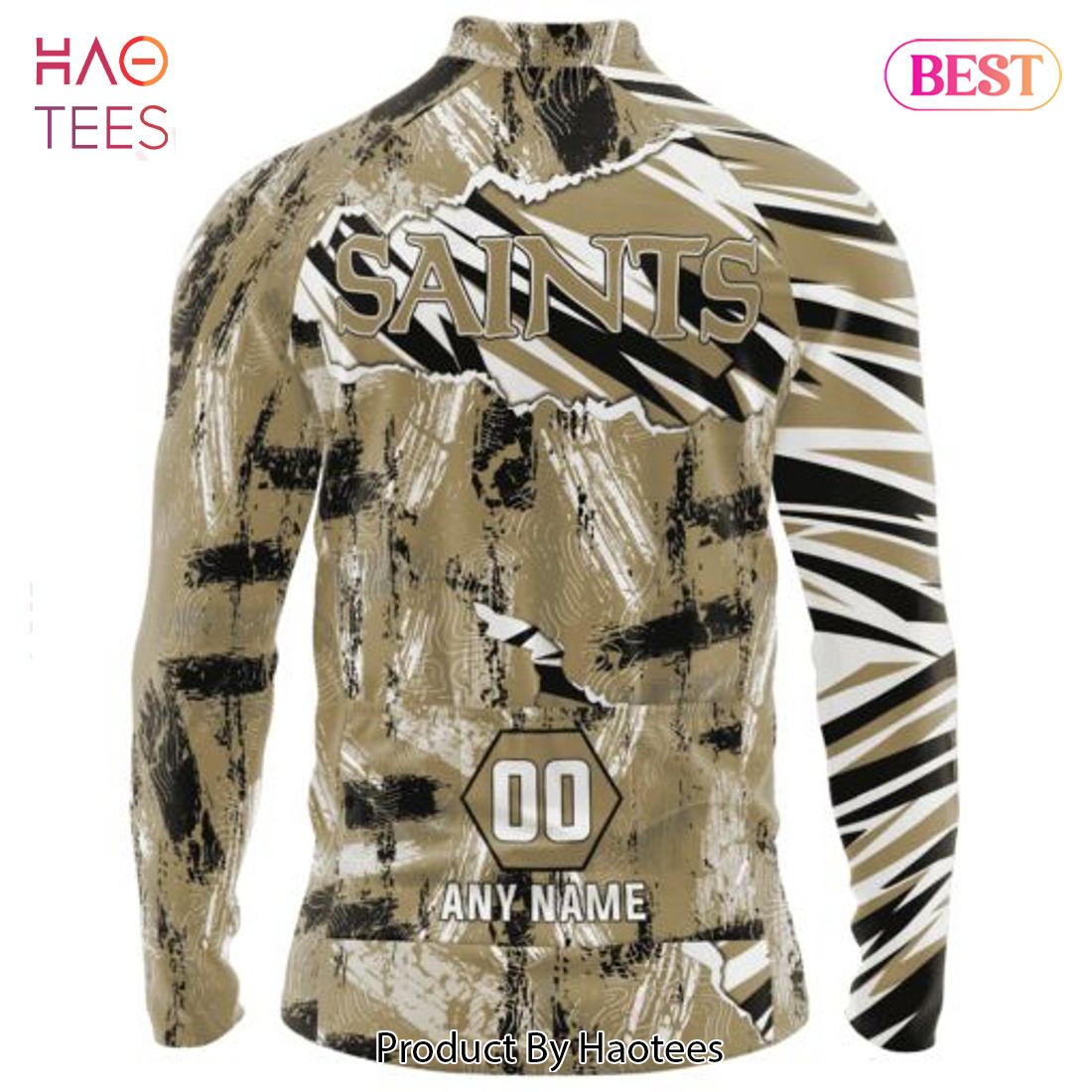HOT TREND NFL New Orleans Saints Special Mix Stripes Design Cycling Jersey Hoodie HOT TREND NFL New Orleans Saints Special Mix Stripes Design Cycling Jersey Hoodie