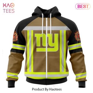 HOT TREND NFL New York Giants Special Firefighter Uniform Design Hoodie