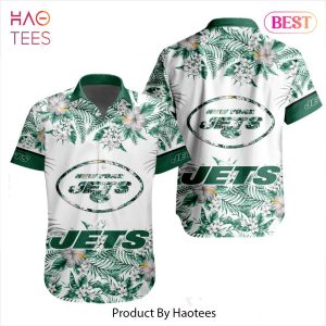 HOT TREND NFL New York Jets Special Hawaiian Design Button Shirt Hoodie – UZ11