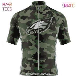 HOT TREND NFL Philadelphia Eagles Special Camo Design Cycling Jersey Hoodie