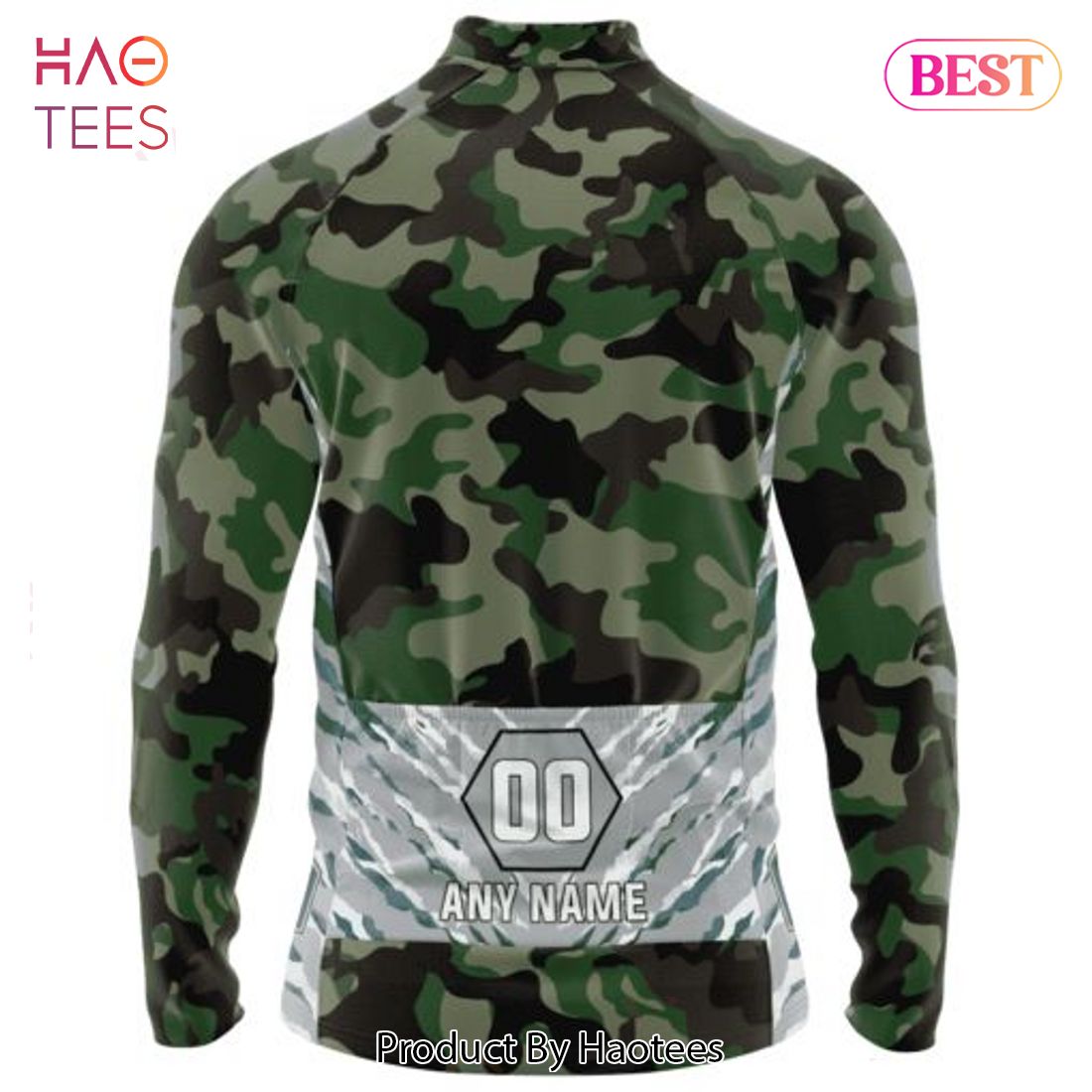 Eagles Camo Military Hoodie