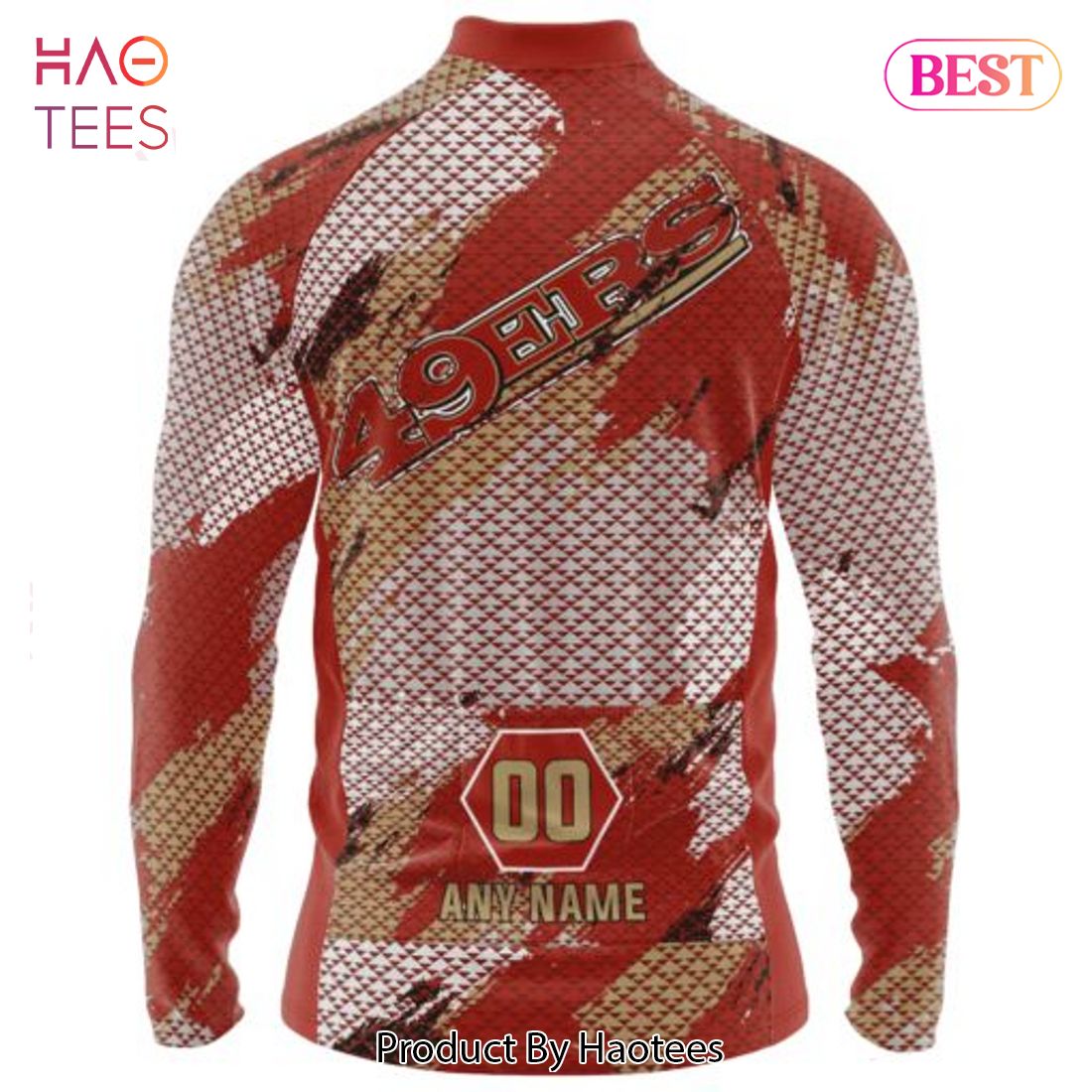 HOT TREND NFL San Francisco 49ers Special Desert Camo Design Cycling Jersey  Hoodie