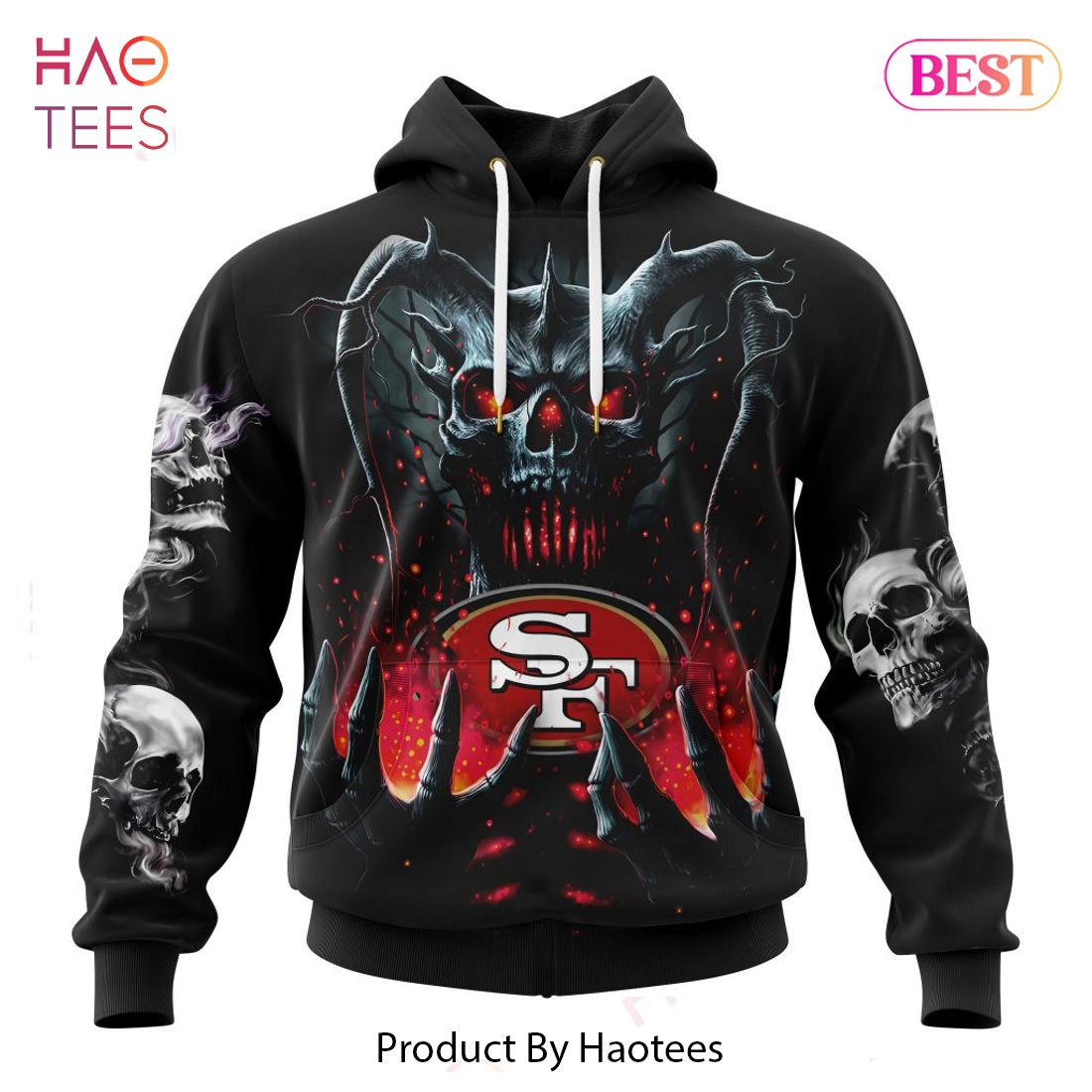 NEW] NFL Cincinnati Bengals Special Horror Skull Art Design Hoodie