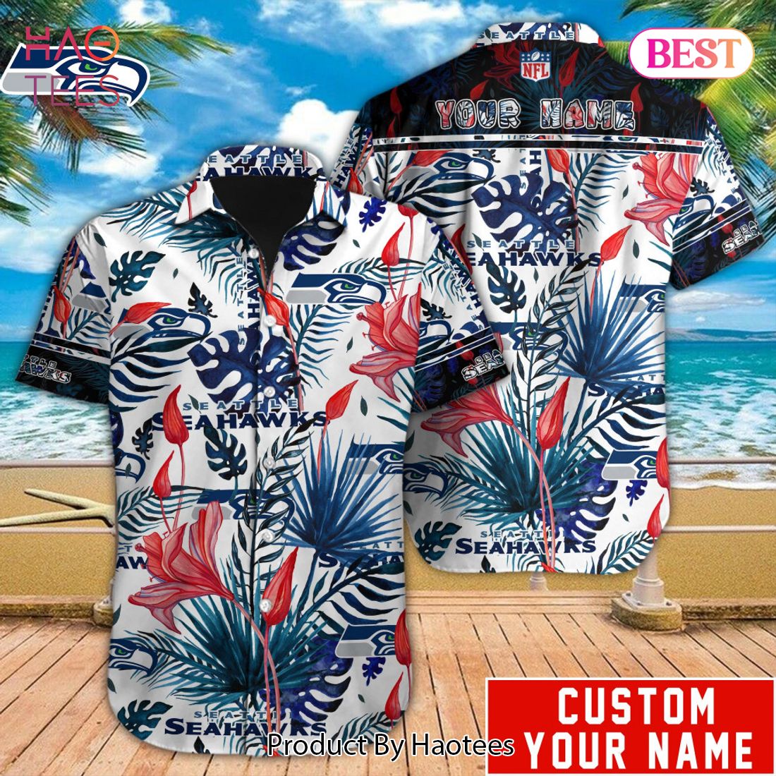 HOT Seattle Seahawks Limited Edition Hawaiian Shirt Button Up