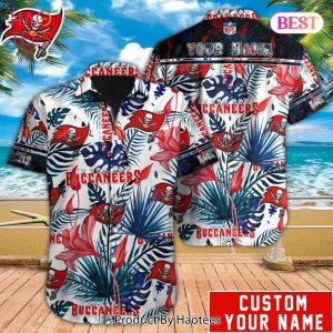 HOT TREND NFL Tampa Bay Buccaneers Special Hawaiian Design Button Shirt Hoodie