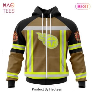 HOT TREND NFL Tennessee Titans Special Firefighter Uniform Design Hoodie