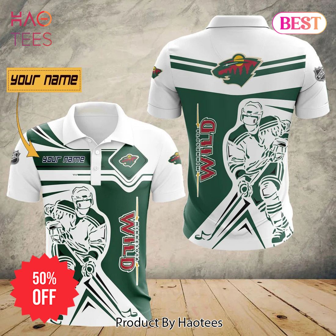 HOT TREND NHL Minnesota Wild Special Polo Concept