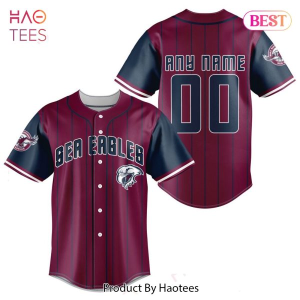 HOT TREND NRL Manly Warringah Sea Eagles Special Baseball Jersey Design Jeysey