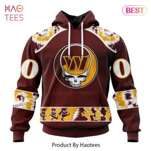 HOT TREND Washington Commanders Special Grateful Dead Design Hoodie
