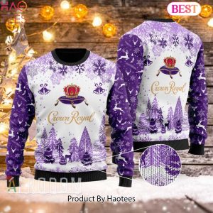 HOT TREND Xmas Crown Royal Christmas Sweater