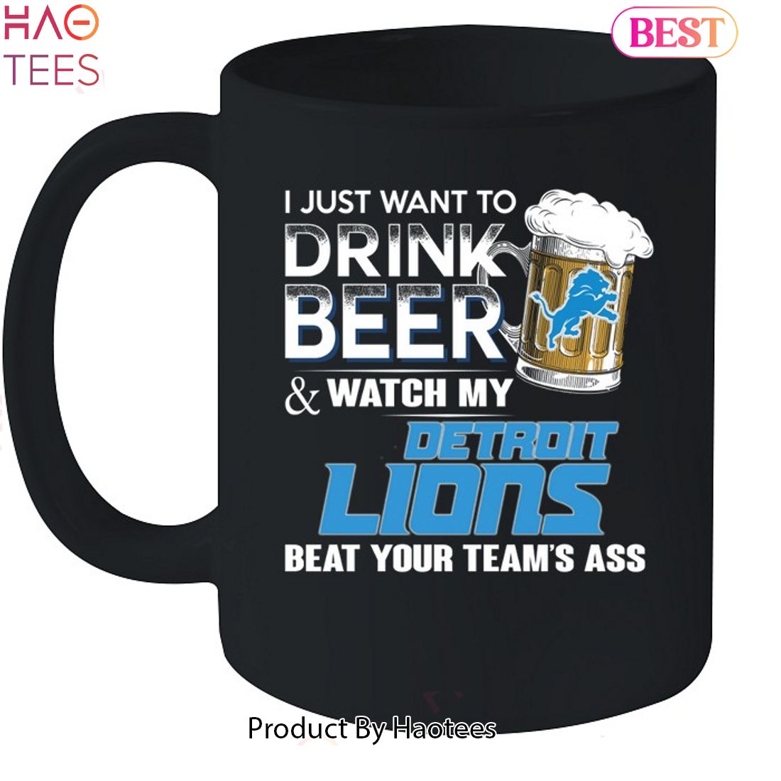 Detroit Lions This Team Makes Me Drink T-Shirts, Shirt Beer My NFL Jersey  Funny