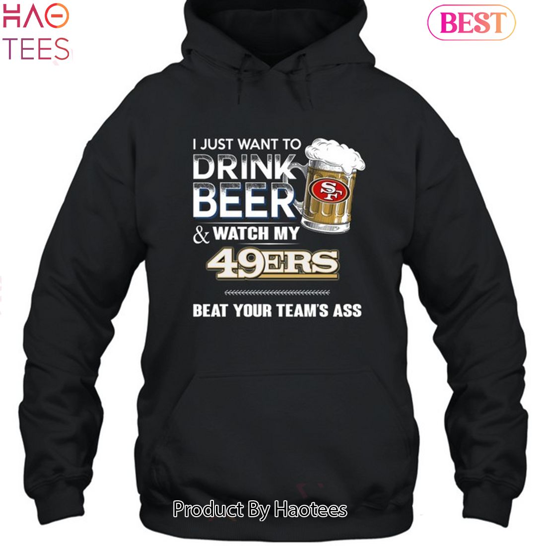 SF Football Niners Make Me Drink Funny Football Fan Shirt for Men