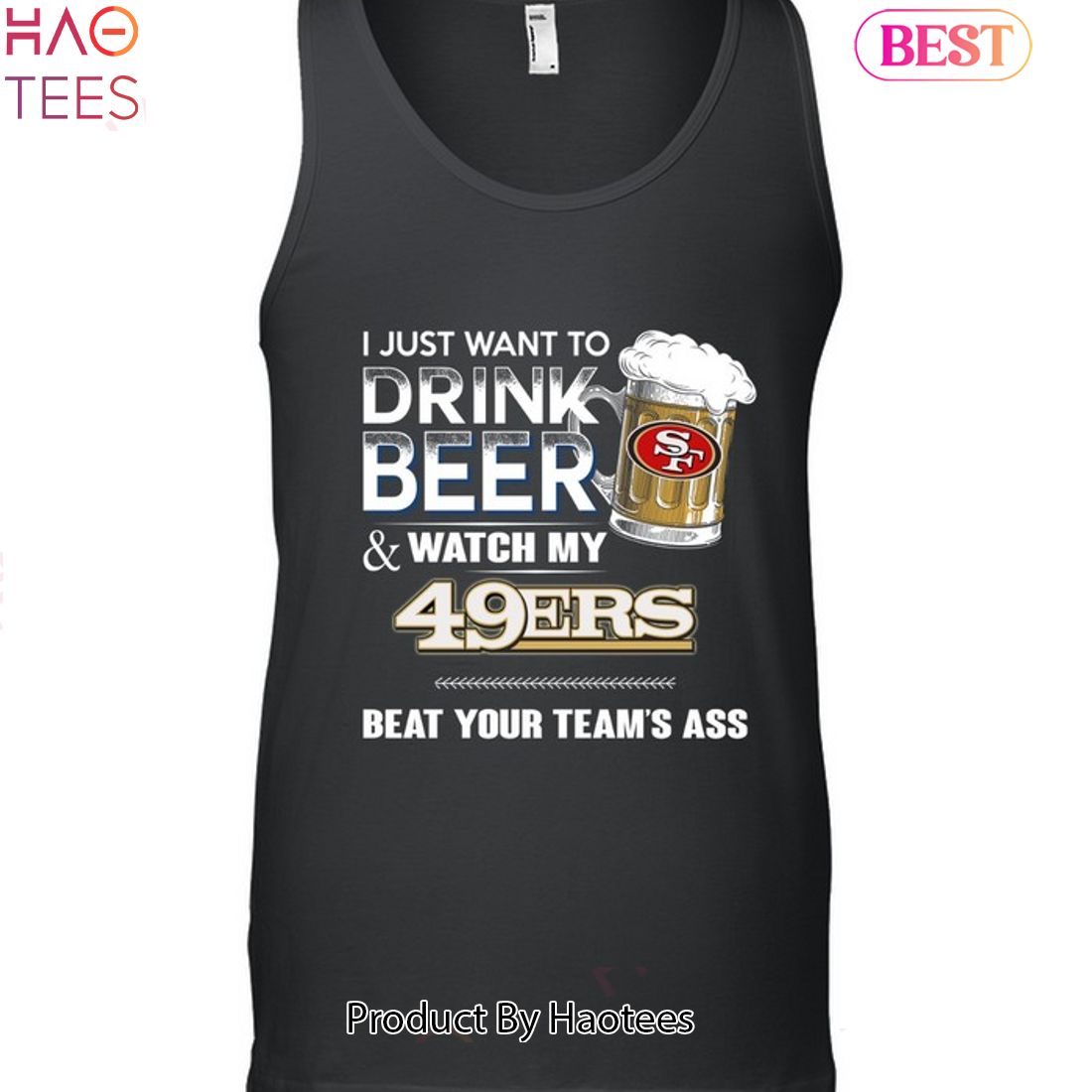 SF Football Niners Make Me Drink Funny Football Fan Shirt for Men