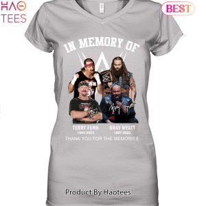 In Memory Of Bray Wyatt & Terry Funk Thank You For The Memories Unisex T-Shirt
