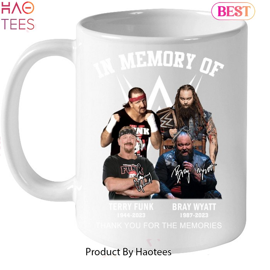 In Memory Of Bray Wyatt & Terry Funk Thank You For The Memories Unisex T-Shirt In Memory Of Bray Wyatt & Terry Funk Thank You For The Memories Unisex T-Shirt