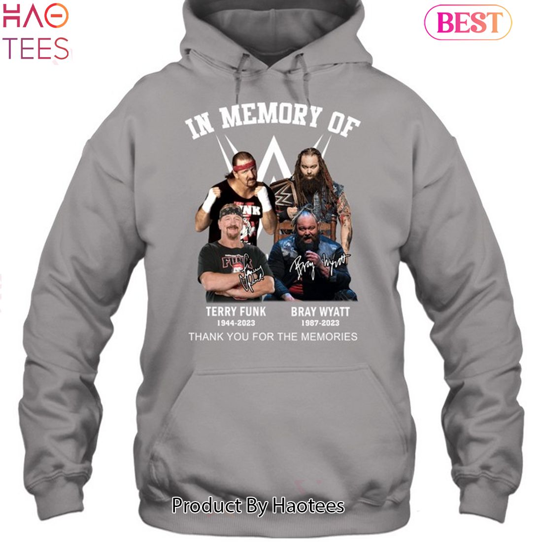 In Memory Of Bray Wyatt & Terry Funk Thank You For The Memories Unisex T-Shirt In Memory Of Bray Wyatt & Terry Funk Thank You For The Memories Unisex T-Shirt