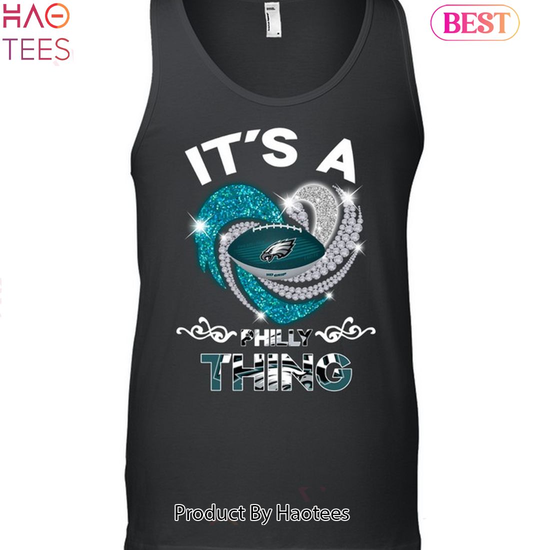 Official Philadelphia Eagles heart it's a Philly thing shirt