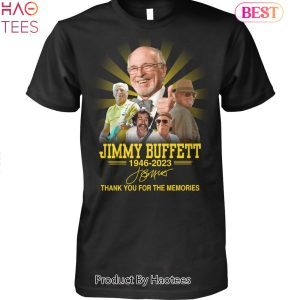 Jimmy Buffett 1946-2023 Thank You For The Memories Unisex T-Shirt