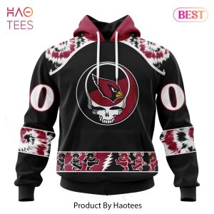LIMITED Arizona Cardinals Special Grateful Dead Design Hoodie
