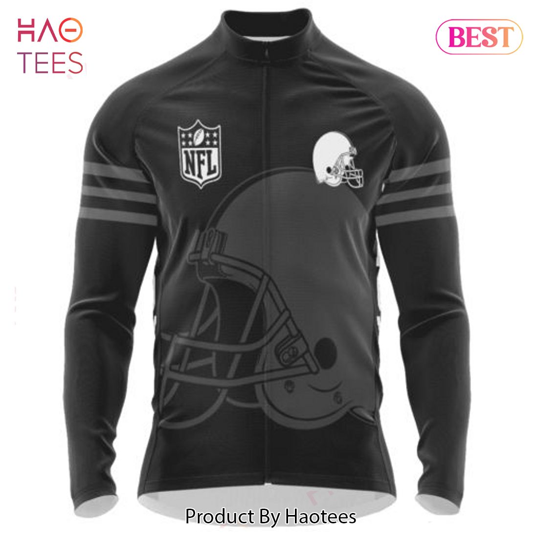 LIMITED Cleveland Browns Mono Cycling Jersey Hoodie LIMITED Cleveland Browns Mono Cycling Jersey Hoodie