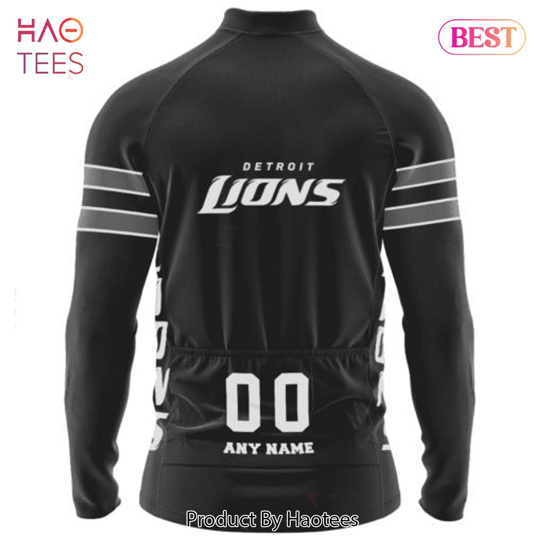 LIMITED Detroit Lions Mono Cycling Jersey Hoodie LIMITED Detroit Lions Mono Cycling Jersey Hoodie