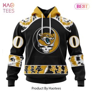 LIMITED Jacksonville Jaguars Special Grateful Dead Design Hoodie