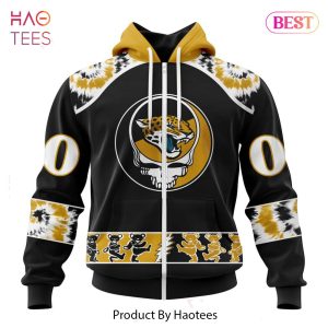 LIMITED Jacksonville Jaguars Special Grateful Dead Design Hoodie