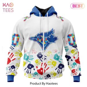 LIMITED MLB Toronto Blue Jays Special Autism Awareness Design Hoodie